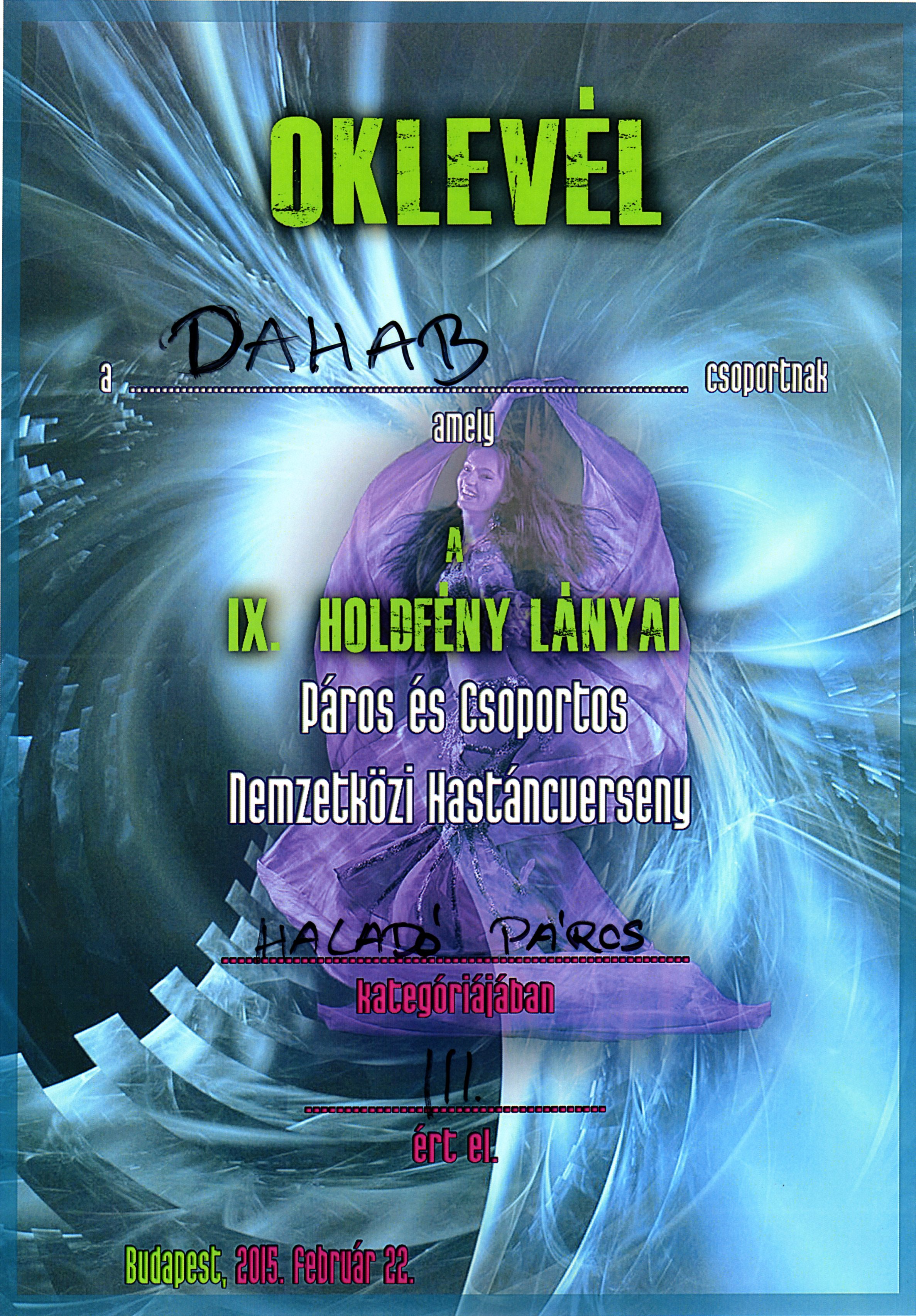 Holdfény Lányai 3